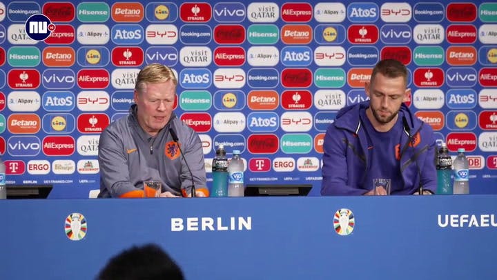 Kijk Hier De Persconferentie Van Koeman En De Vrij Terug